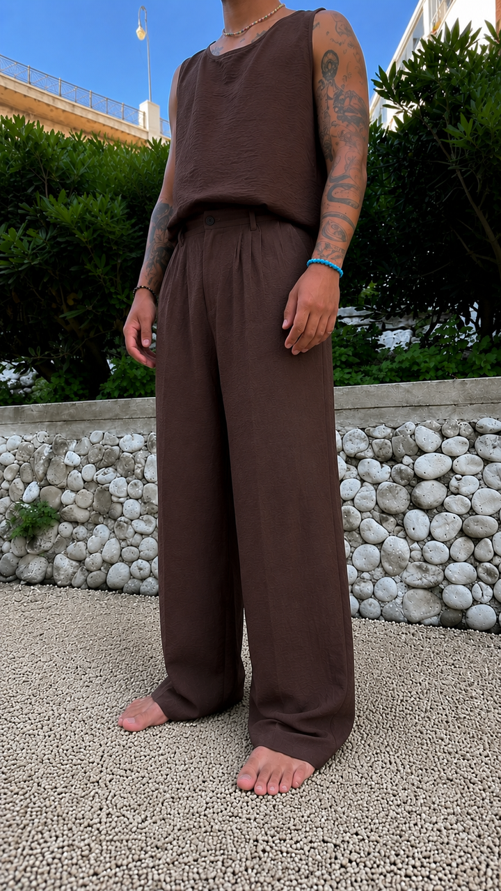 Pant.Santiago in lino