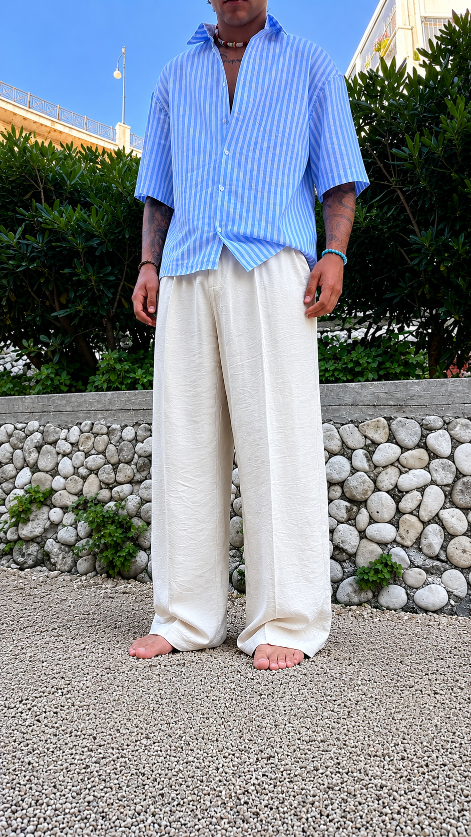Pant.Santiago in lino