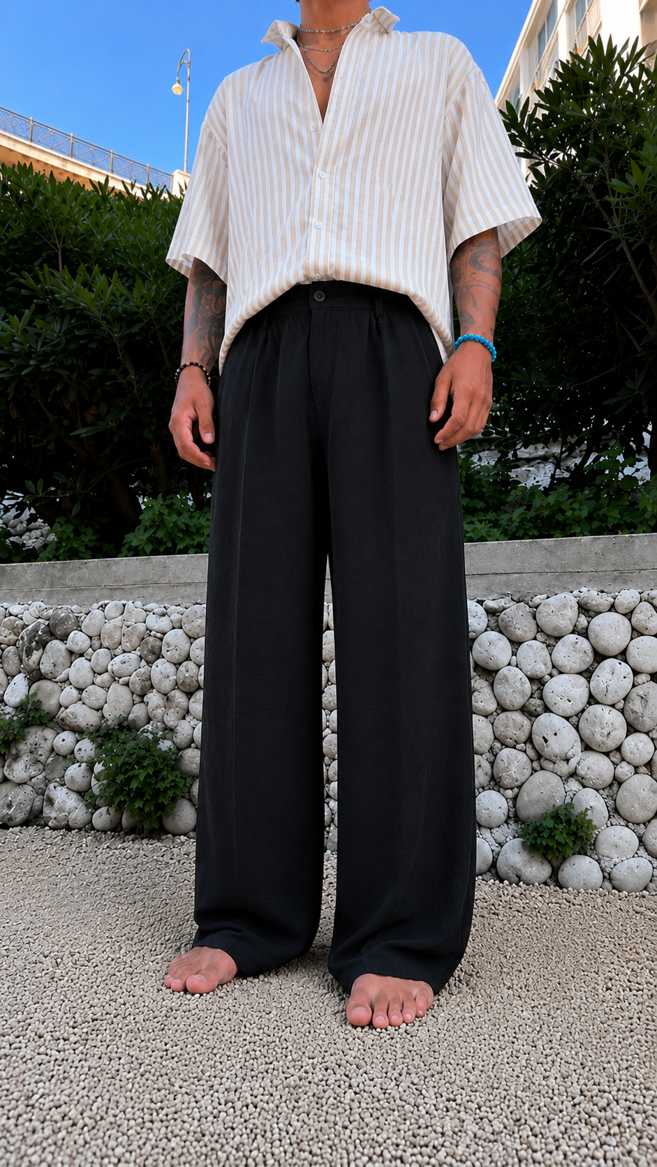 Pant.Santiago in lino