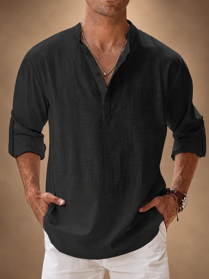 Cazel | Camicia traspirante in lino