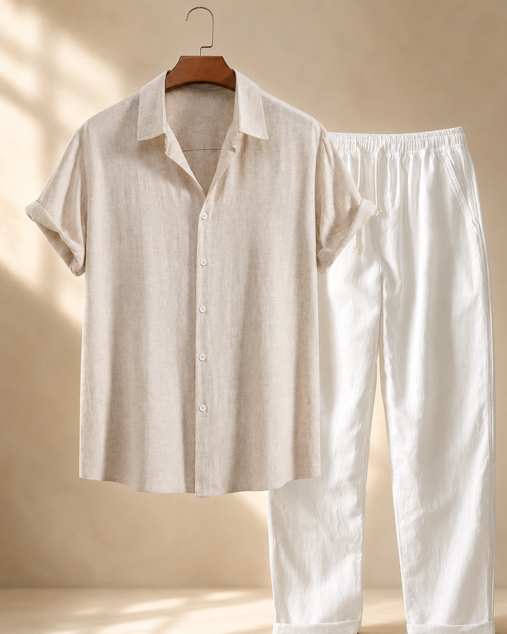 Set Elegante in Lino |  + Fino al 50% di Sconto.
