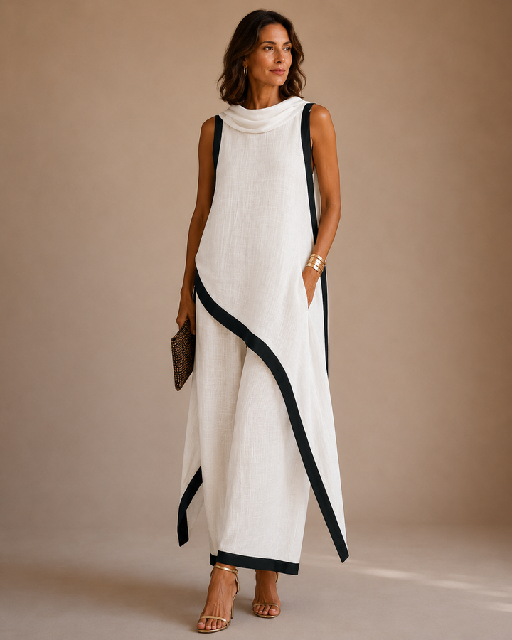 JOVANNE | COMPLETO LINO ELEGANTE