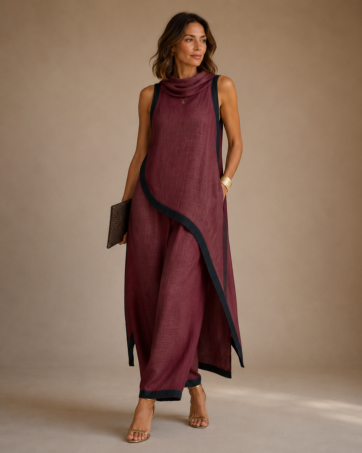 JOVANNE | COMPLETO LINO ELEGANTE