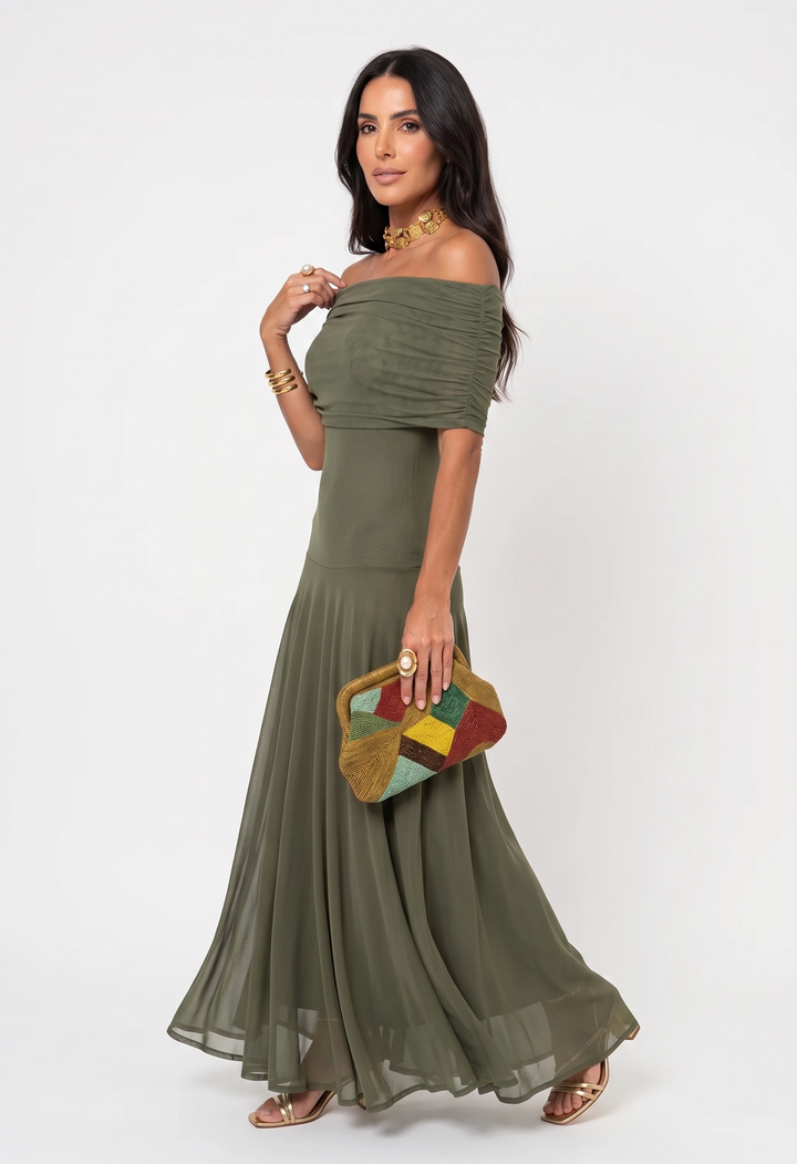 Carla | Abito Maxi Elegante e Senza Tempo