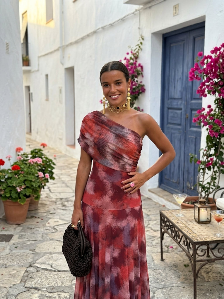 Carla | Abito Maxi Elegante e Senza Tempo